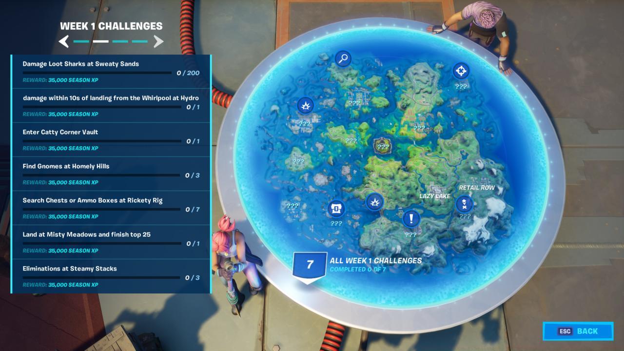 Week 1 challenges